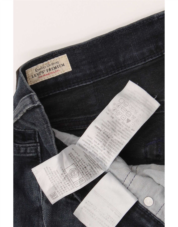 Levi's Uomo 511 Slim Jeans W31 L30 Blu Navy Cotone