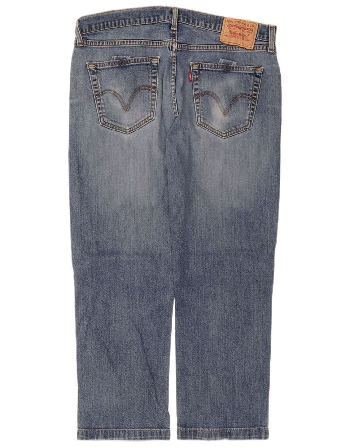 Jeans dritti da uomo LEVI'S W38 L27 cotone blu