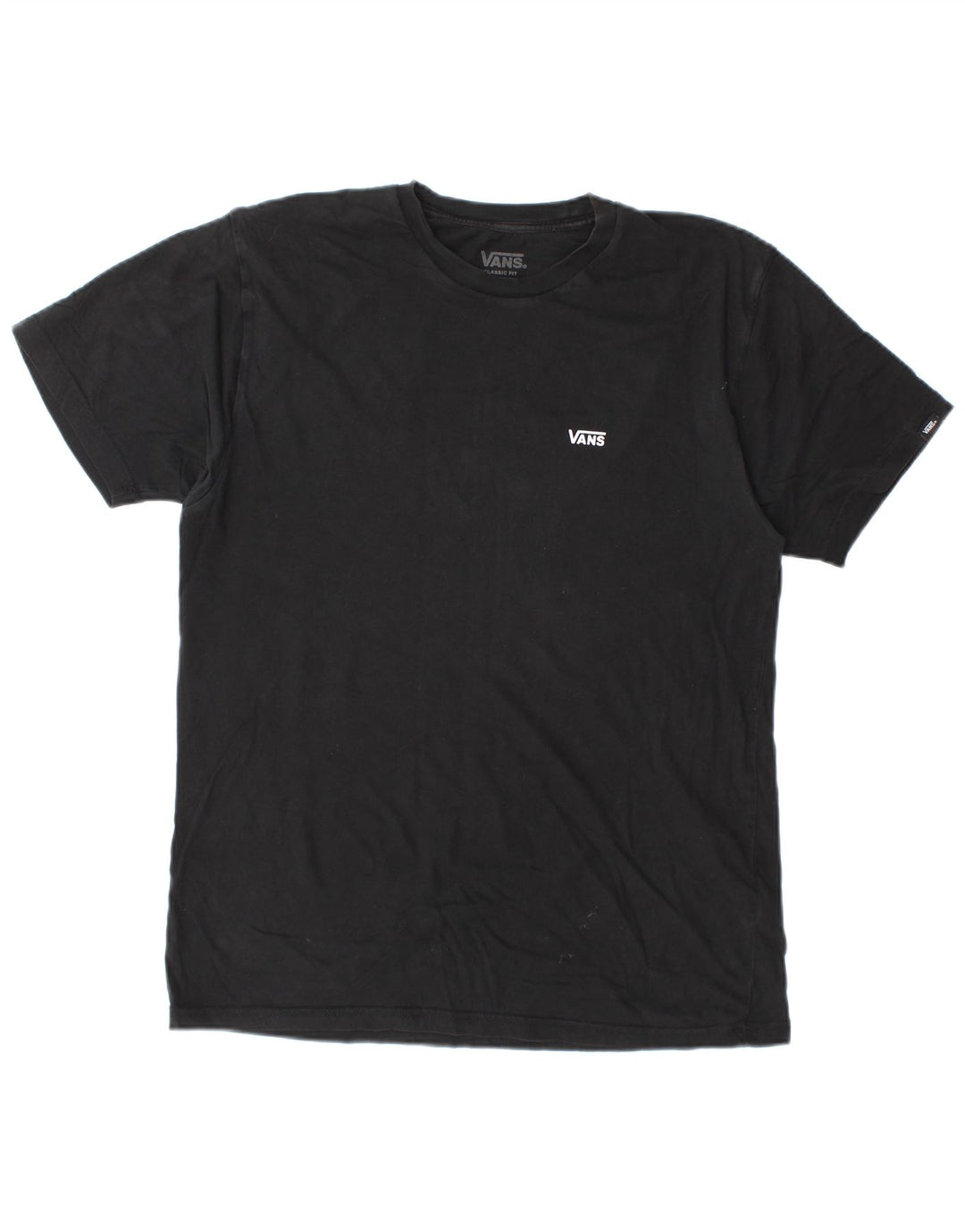 T-shirt da uomo Vans Classic Fit, vestibilità media, cotone nero