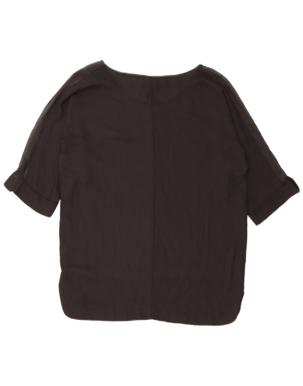 DESIGUAL Camicetta grafica da donna Top UK 14 Medio Nero