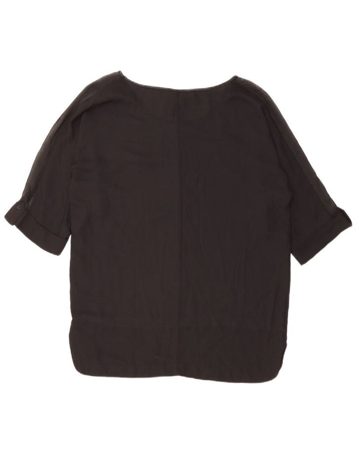 DESIGUAL Camicetta grafica da donna Top UK 14 Medio Nero