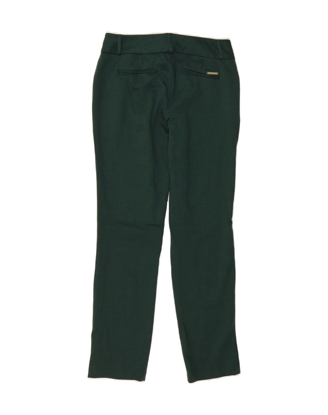 MICHAEL KORS Womens Slim Casual Trousers US 6 Medium W30 L29 Green Vintage Michael Kors and Second-Hand Michael Kors from Messina Hembry 