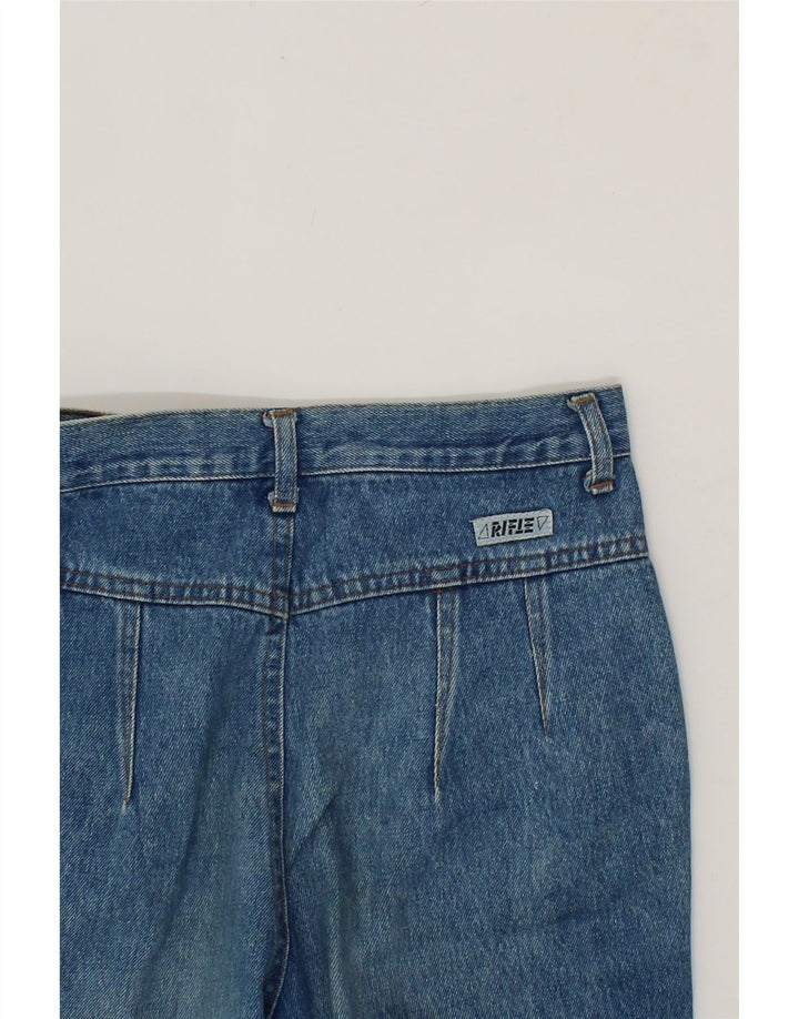 RIFLE Womens High Rise Tapered Jeans W26 L29 Blue Vintage Rifle and Second-Hand Rifle from Messina Hembry 