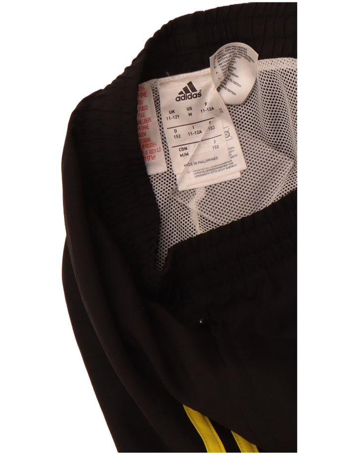 Pantaloni da tuta ADIDAS da ragazzo Joggers 11-12 anni Poliestere nero