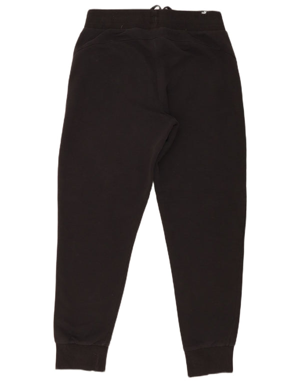 Pantaloni da tuta da uomo Puma Joggers Medium Black Cotton