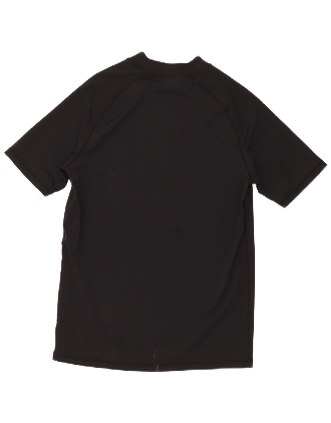 MOUNTAIN WAREHOUSE T-shirt da uomo Top media nera in poliammide