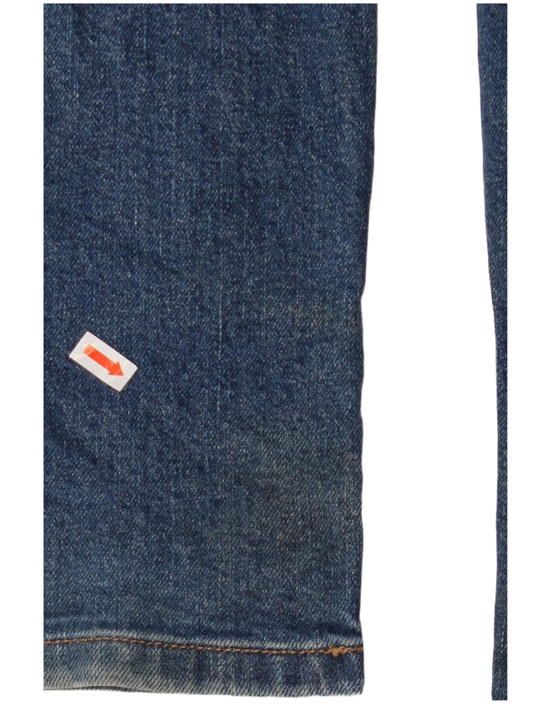 Jeans dritti da uomo WRANGLER W36 L34 cotone blu