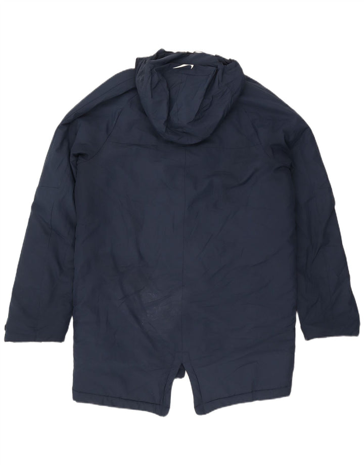 Giacca a vento con cappuccio da uomo Nike UK 38 medio blu navy poliestere