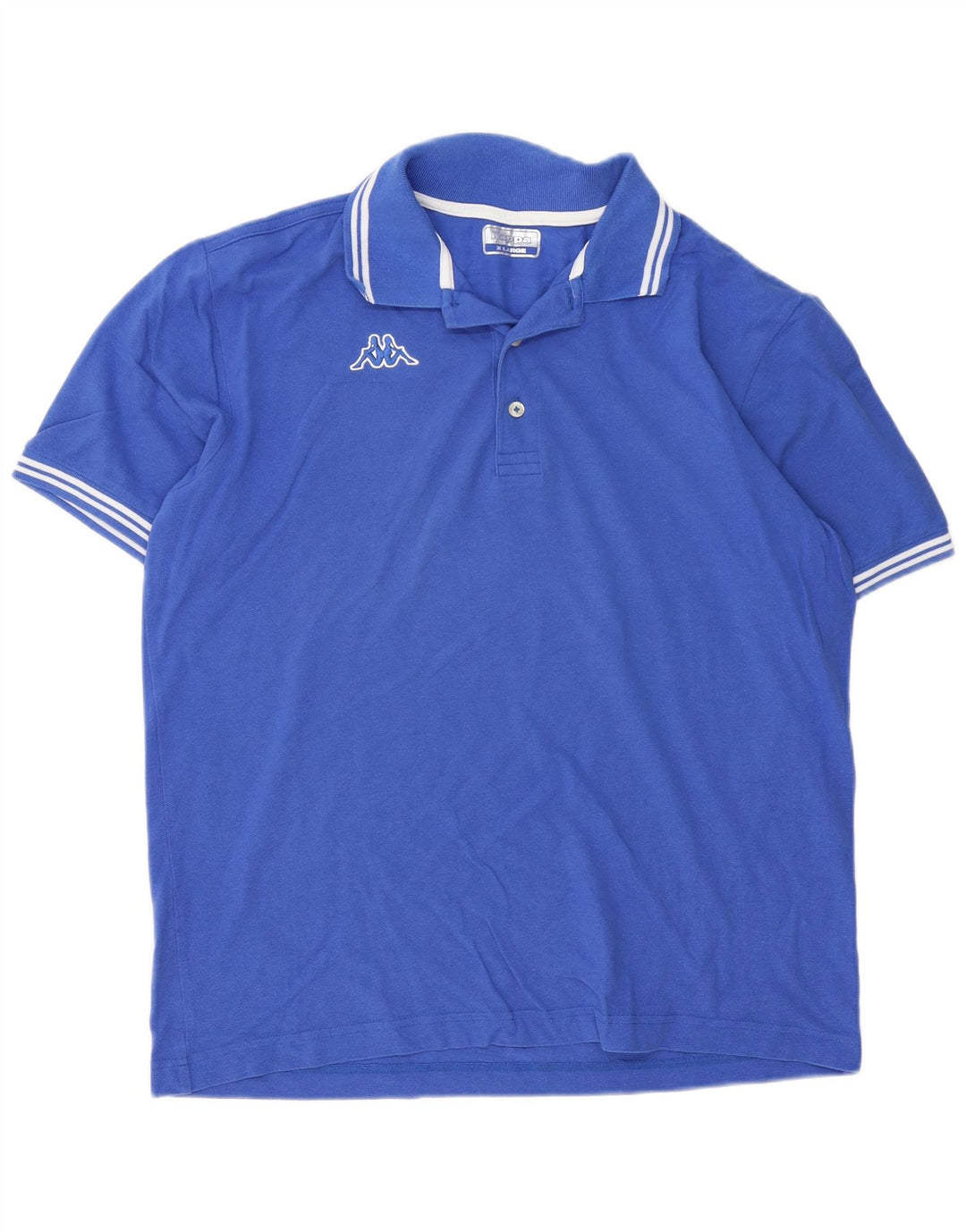 Polo Kappa Uomo XL Cotone Blu