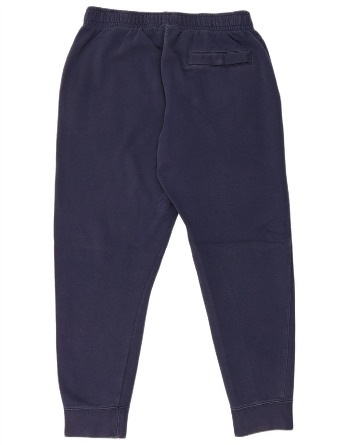 NIKE Pantaloni da tuta da uomo Joggers medi in cotone blu navy