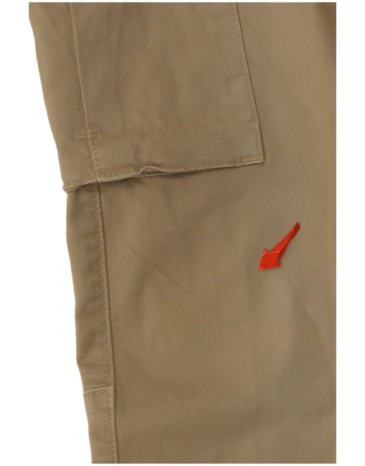 Pantaloni cargo slim da donna Mason's W32 L33 in cotone beige