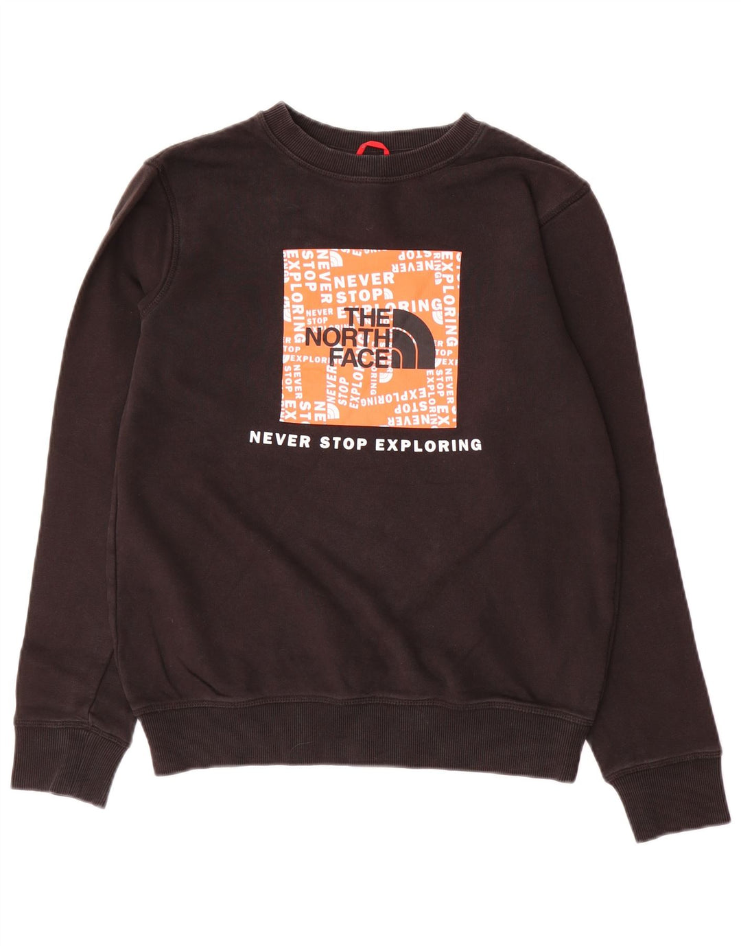 Felpa grafica da ragazzo The North Face 14-15 anni XL in cotone nero