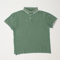 Polo da uomo Woolrich in cotone verde medio