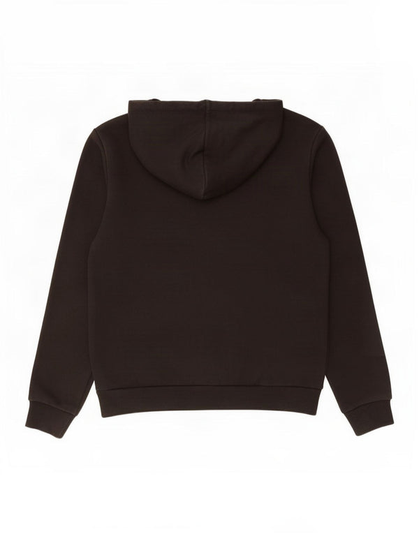 Felpa con cappuccio da donna Puma UK 10 piccola in cotone nero