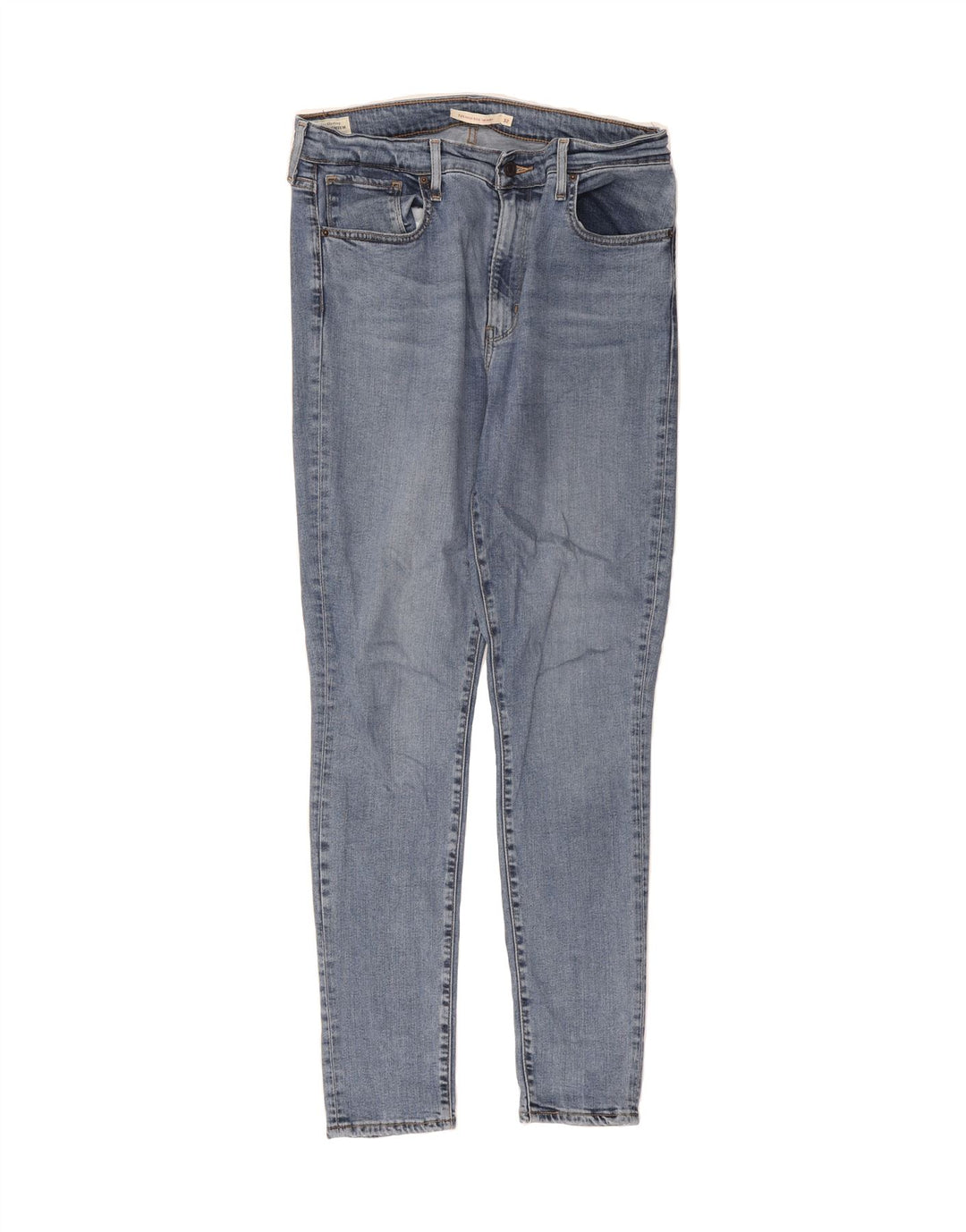 LEVI'S Womens 721 High Rise Skinny Jeans W32 L30 Blue Polyester Vintage Levi's and Second-Hand Levi's from Messina Hembry 