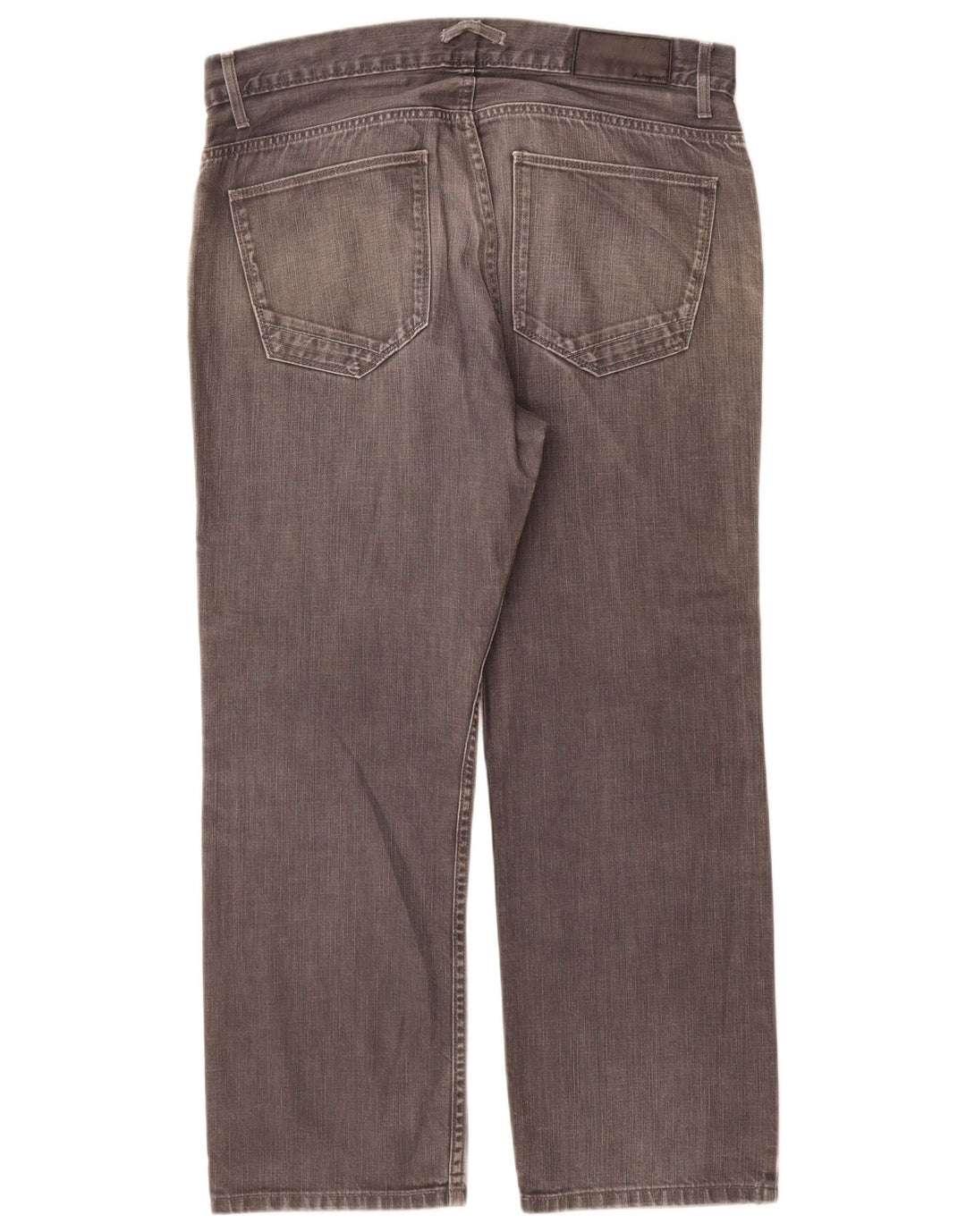 Jeans dritti autografi da uomo Marks & Spencer W36 L29 cotone grigio