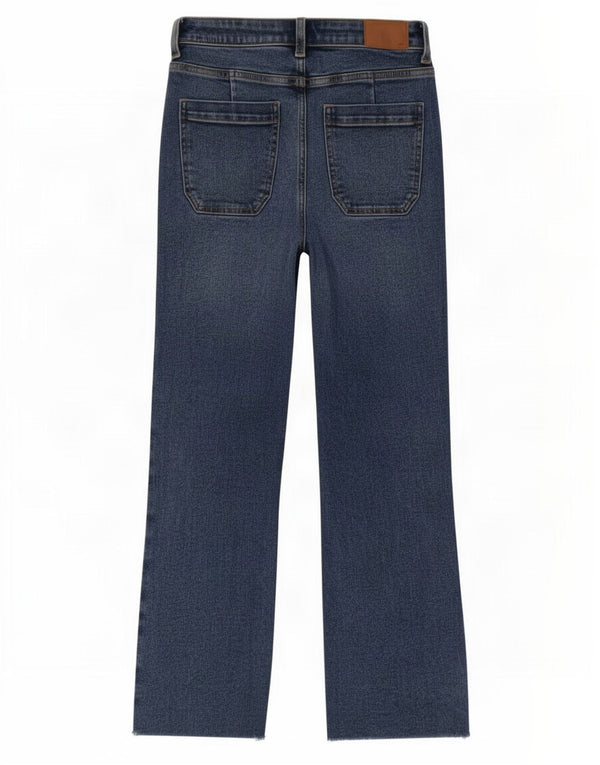 Jeans Bootcut da donna Zara EU 34 2XS W24 L25 Cotone blu