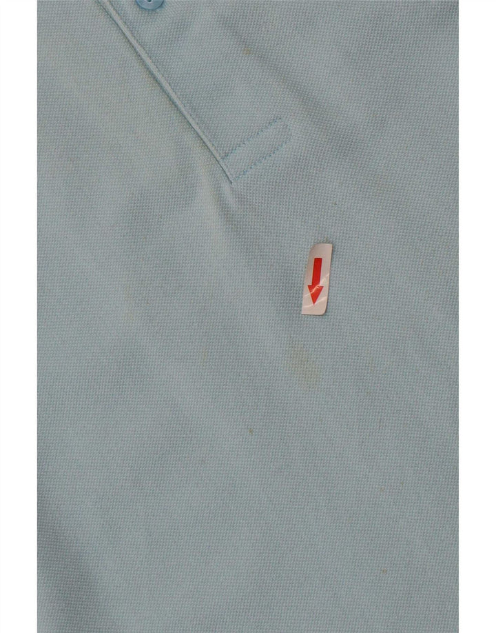 Polo da uomo Fred Perry in cotone blu medio