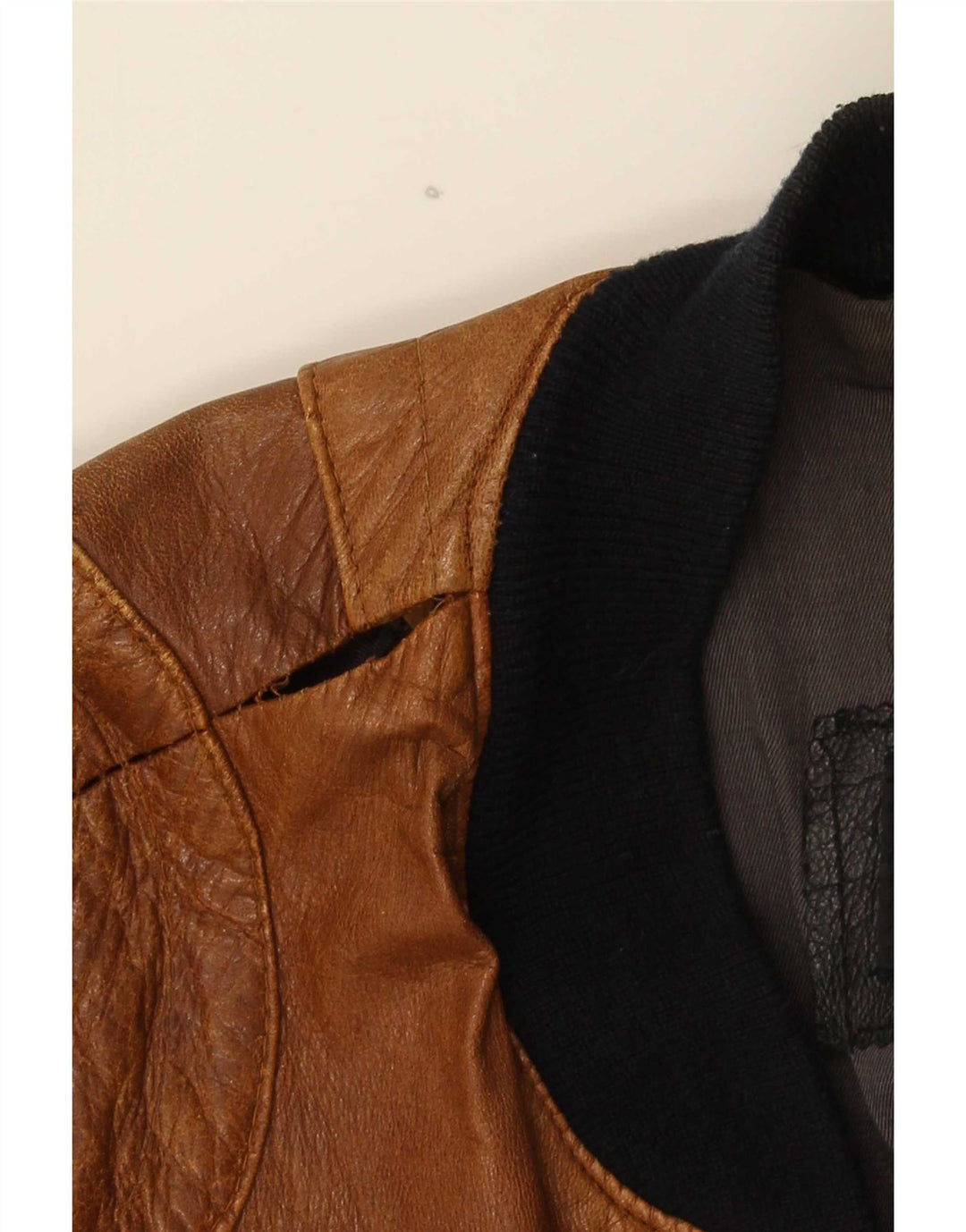 Giacca in pelle da uomo M. Flues IT 54 2XL Marrone