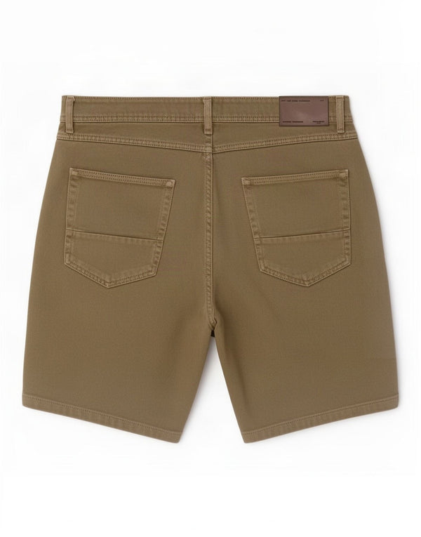 Pantaloncini di jeans da uomo Zara EU 46 XL W36 cotone kaki