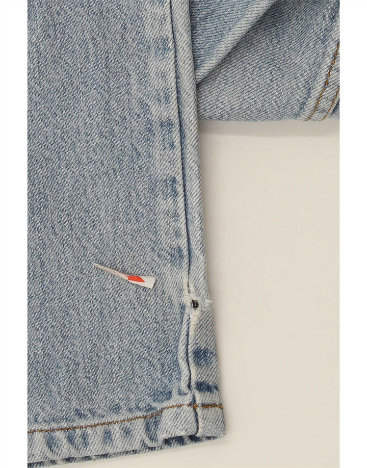 Jeans dritti Wrangler Texas da donna W34 L32 cotone blu