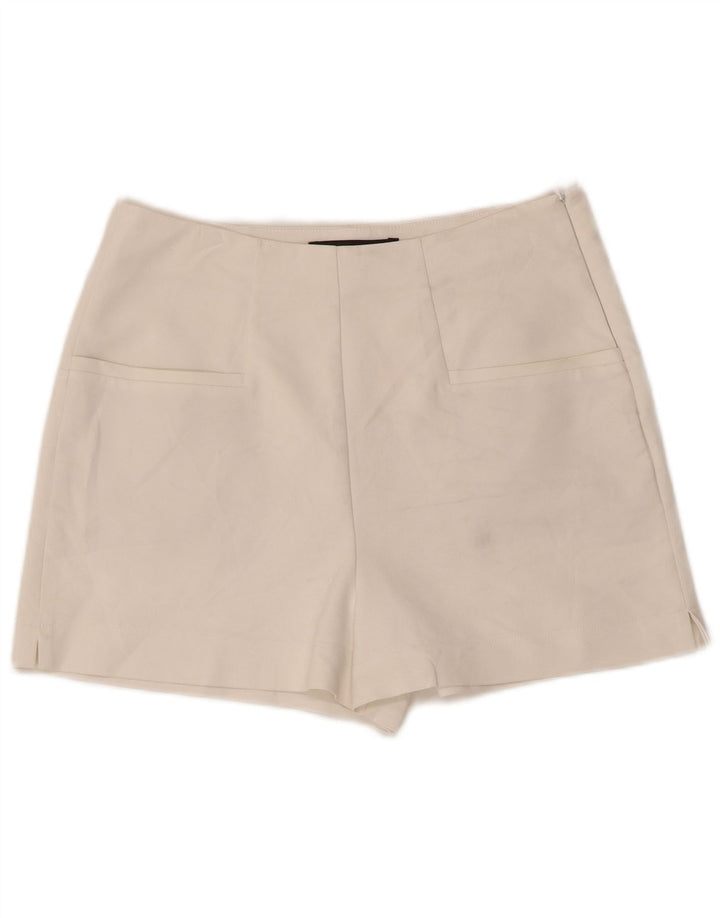 Pantaloncini casual da donna Zara medi W28 bianchi