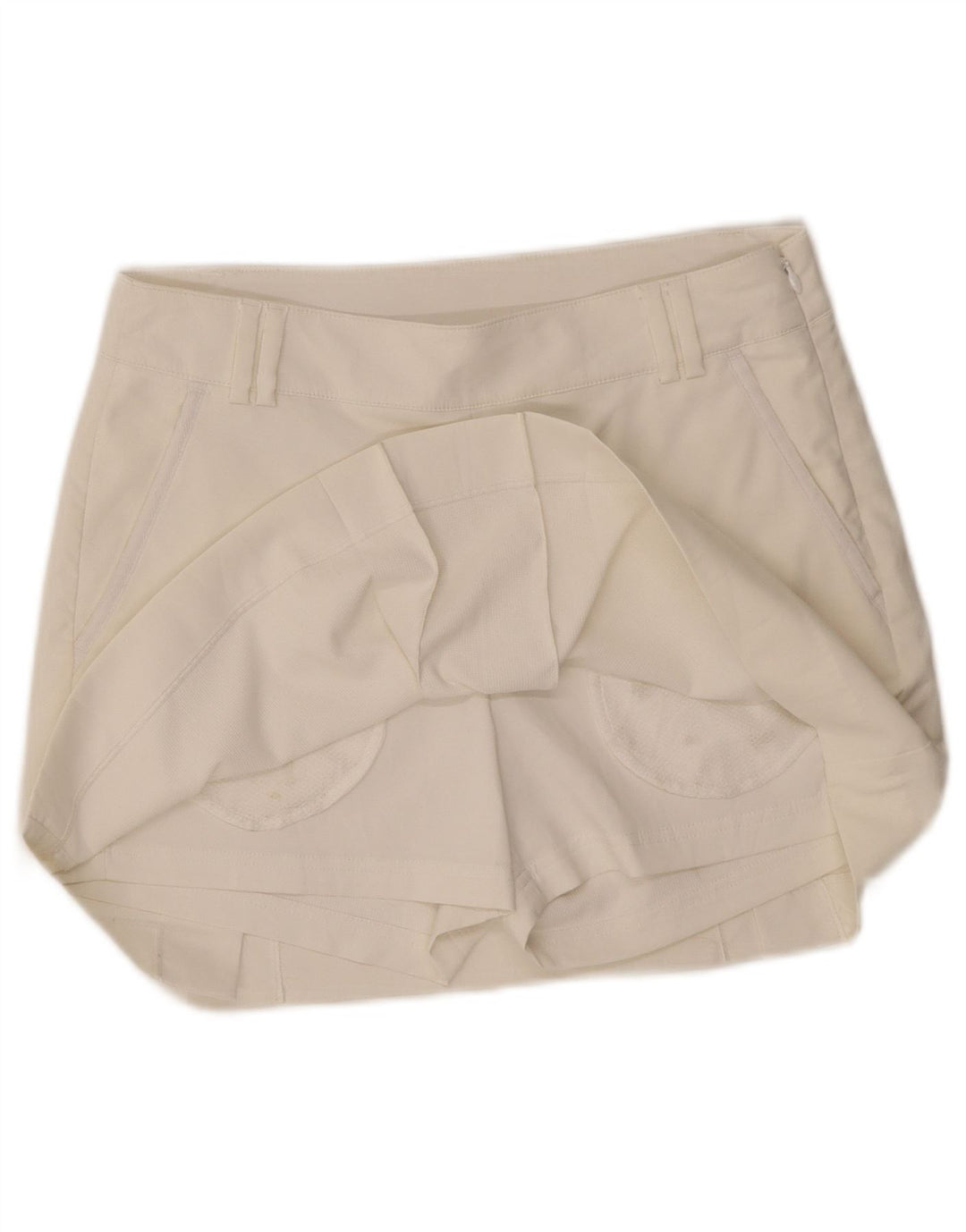 Gonna Puma da donna UK 10 Small in poliestere bianco sporco