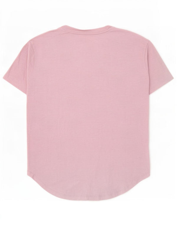 Gap T-shirt oversize da donna con grafica UK 6 XS Cotone screziato viola
