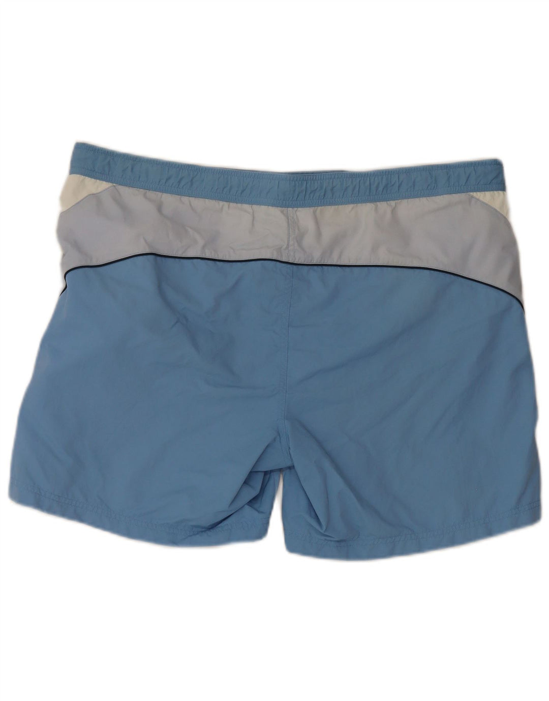 Pantaloncini da bagno da uomo Champion 2XL Poliestere color block blu