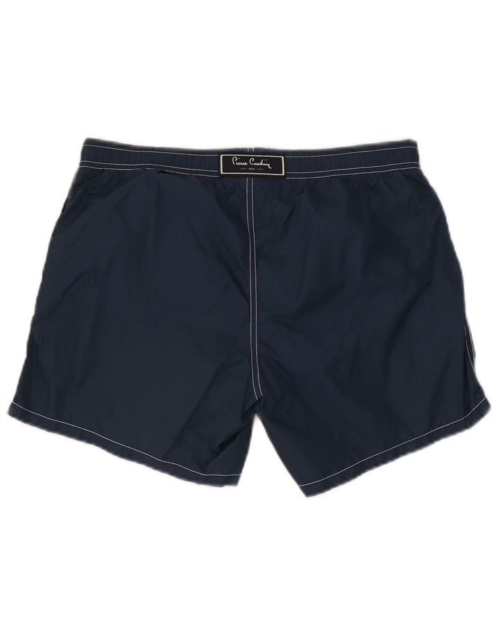 Pantaloncini da bagno da uomo Pierre Cardin piccoli in poliestere blu navy