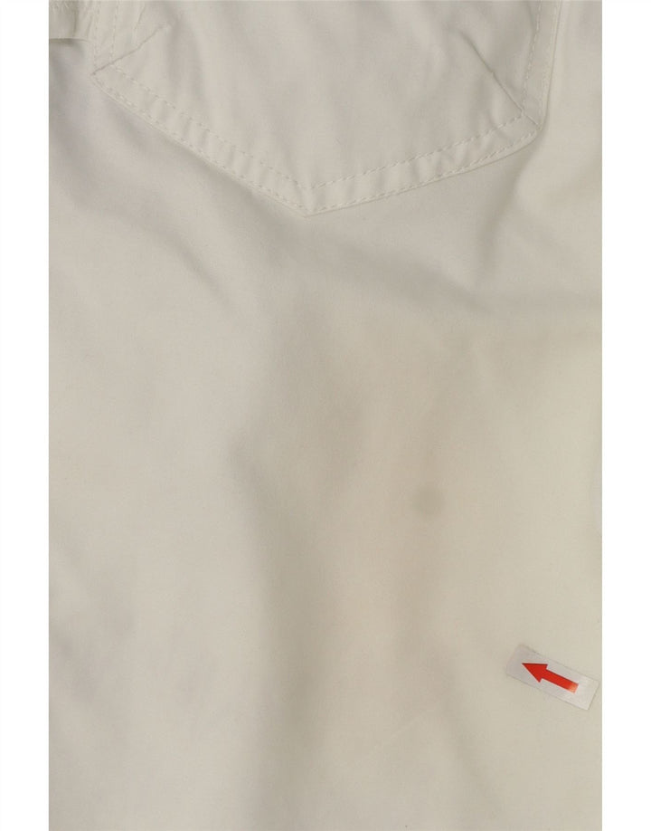 Pantaloncini chino da uomo ELLESSE IT 48 medi W32 Cotone bianco