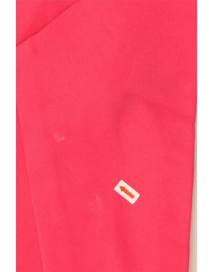 Felpa oversize con grafica da donna Tommy Hilfiger Maglione UK 10 Small Rosa