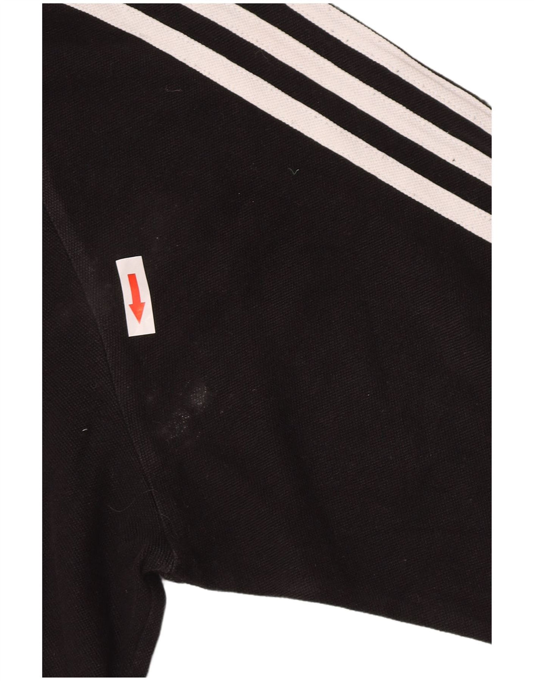 Adidas Maglietta grafica da uomo a maniche lunghe in cotone nero medio