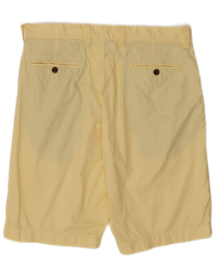 Pantaloncini chino da uomo J. Crew W33 cotone giallo medio