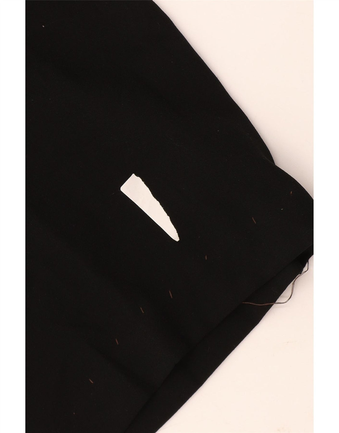 Pantaloni Capri da donna Marks & Spencer UK 16 Large W34 L22 Poliestere nero