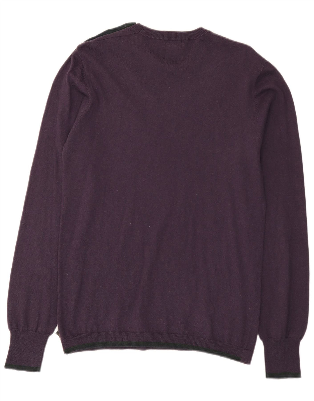 Maglione maglione girocollo da uomo Paul Smith piccolo cotone viola