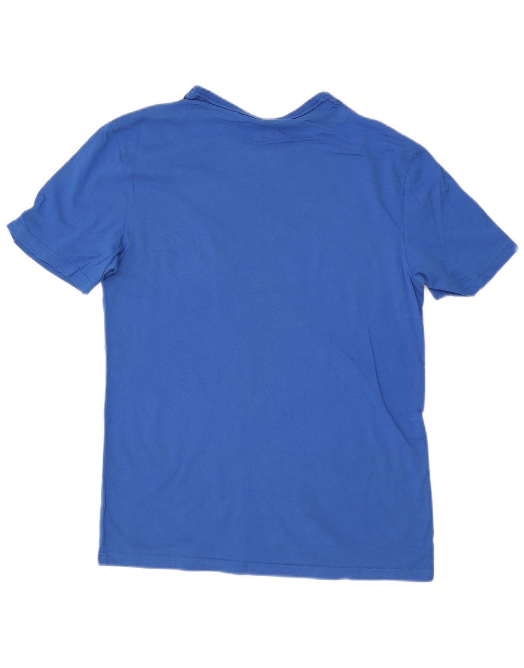 T-shirt grafica da uomo Champion Top piccola in cotone blu