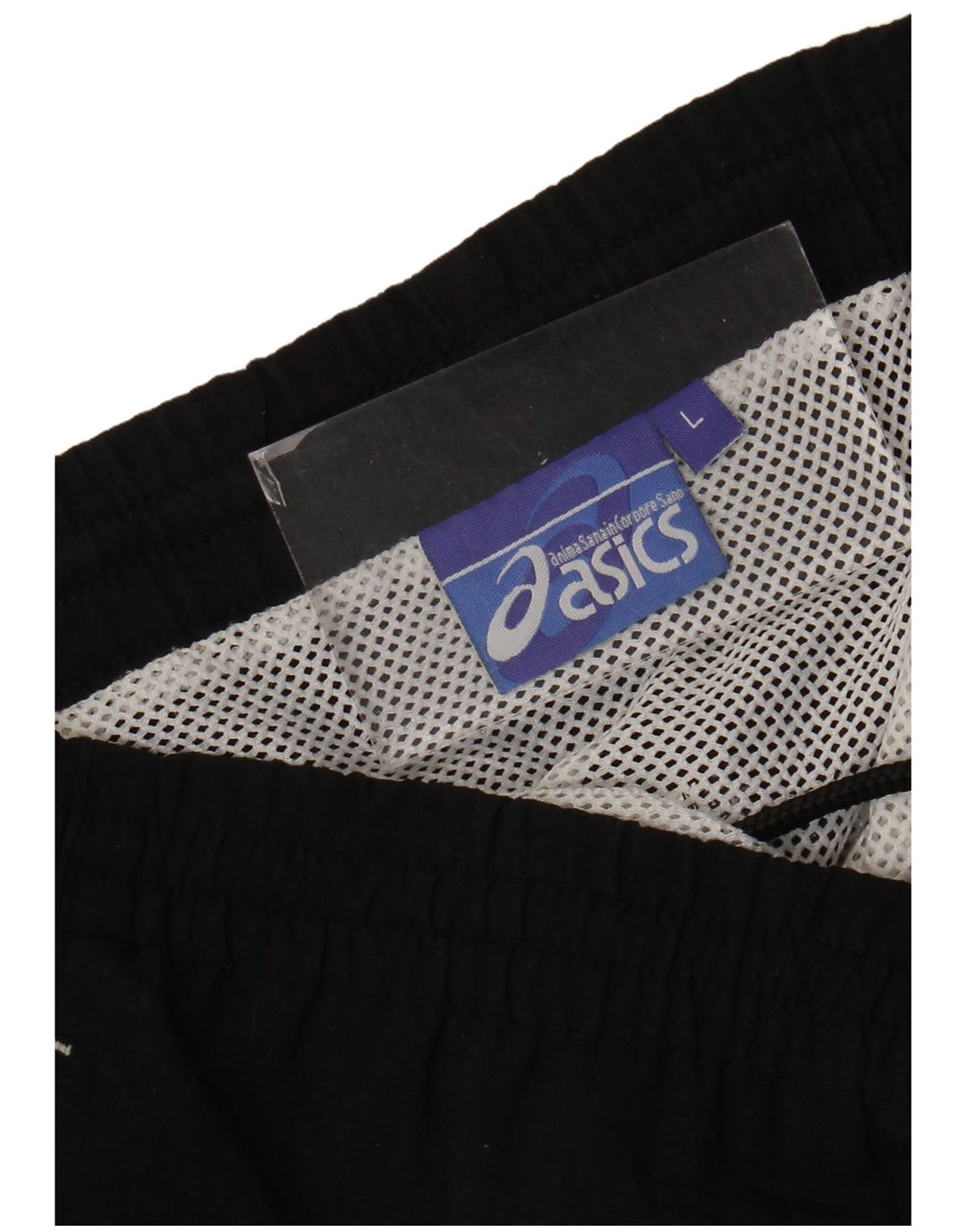 Pantaloncini sportivi Asics da uomo grandi neri