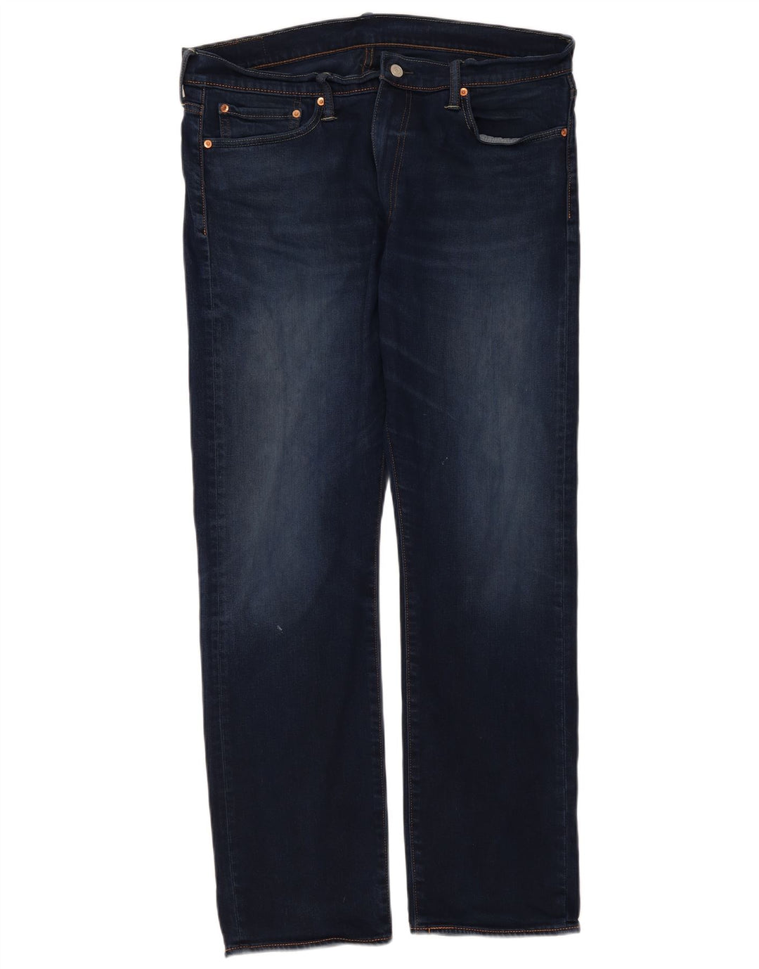 Levi's Uomo 513 Jeans dritti slim W36 L32 Cotone blu navy