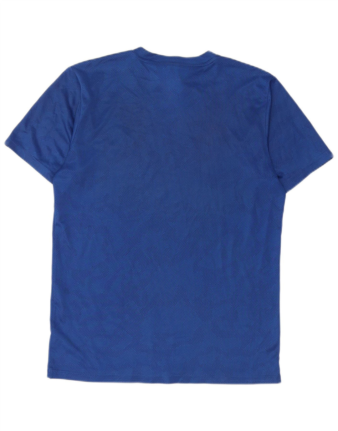 T-shirt Adidas Climalite da donna Top piccolo poliestere geometrico blu