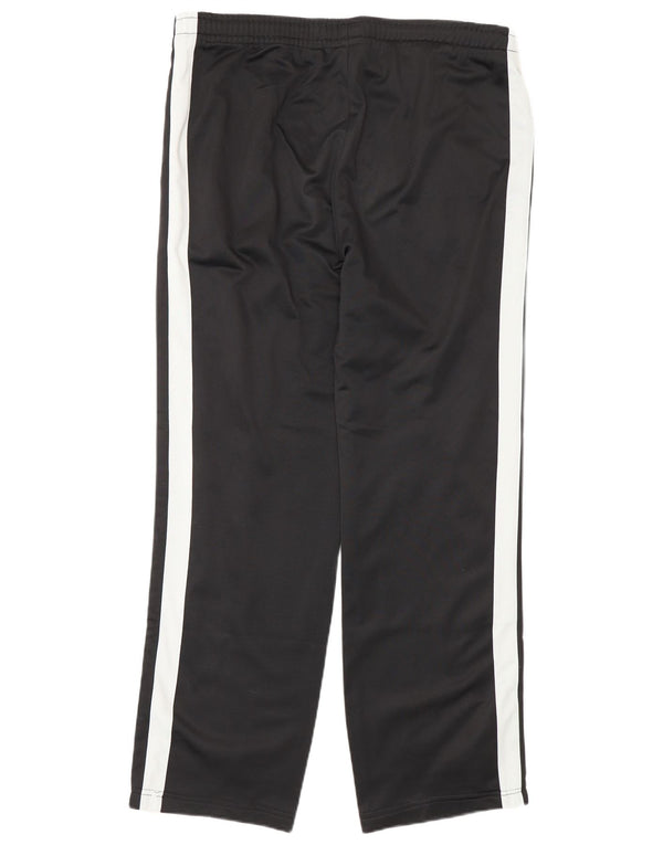 Pantaloni da tuta da uomo Fila Large in poliestere color block nero