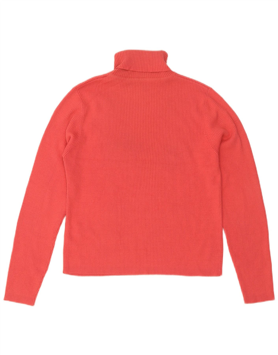 Maglione corto da donna Marks & Spencer con collo alto UK 14 rosso medio