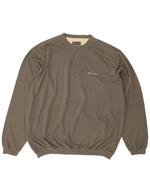 Felpa da uomo Champion Jumper 2XL Cotone grigio