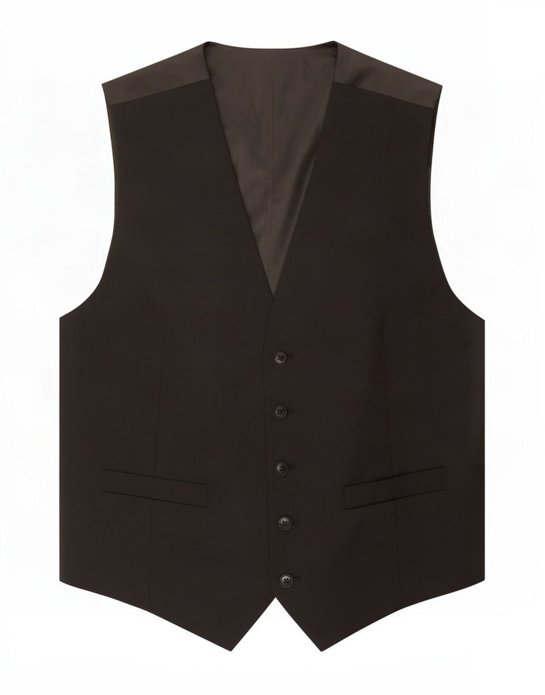 Gilet da uomo Marks & Spencer grande poliestere nero