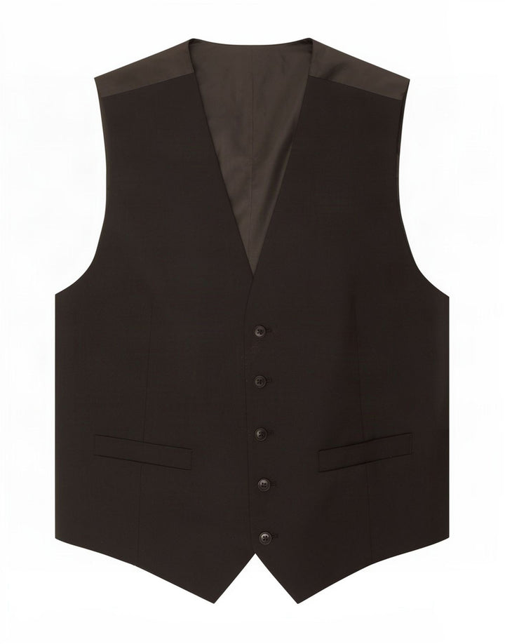 Gilet da uomo Marks & Spencer grande poliestere nero