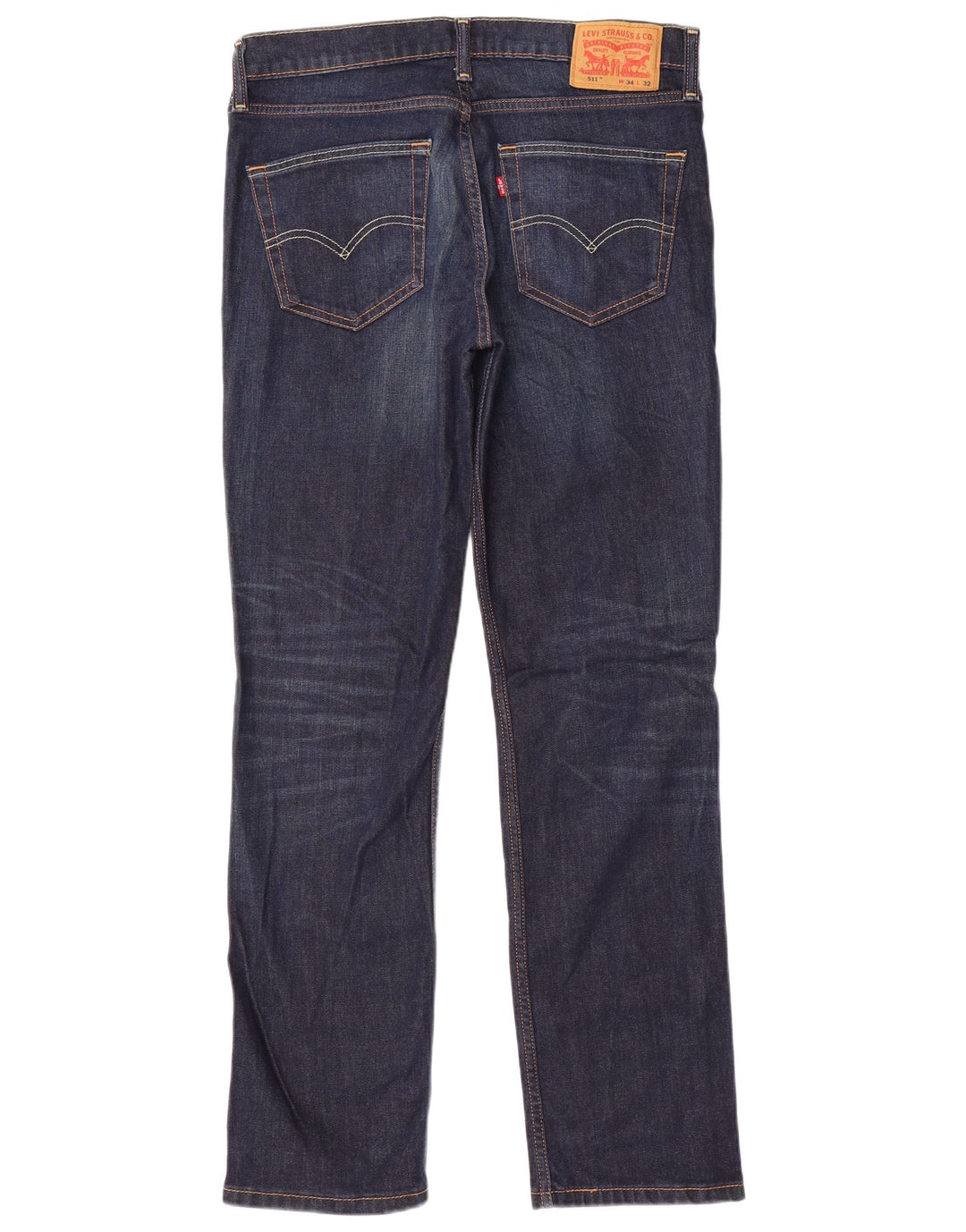 LEVI'S Jeans da uomo 511 slim W34 L32 cotone blu navy