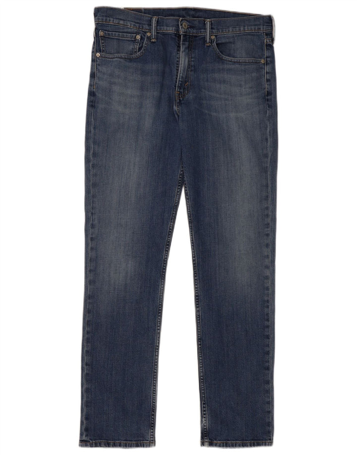 LEVI'S Mens 511 Slim Jeans W34 L34 Blue Cotton