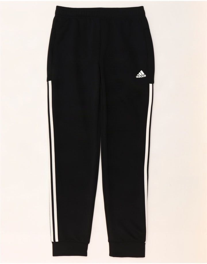 Pantaloni da tuta da uomo Adidas Joggers piccoli in poliestere nero