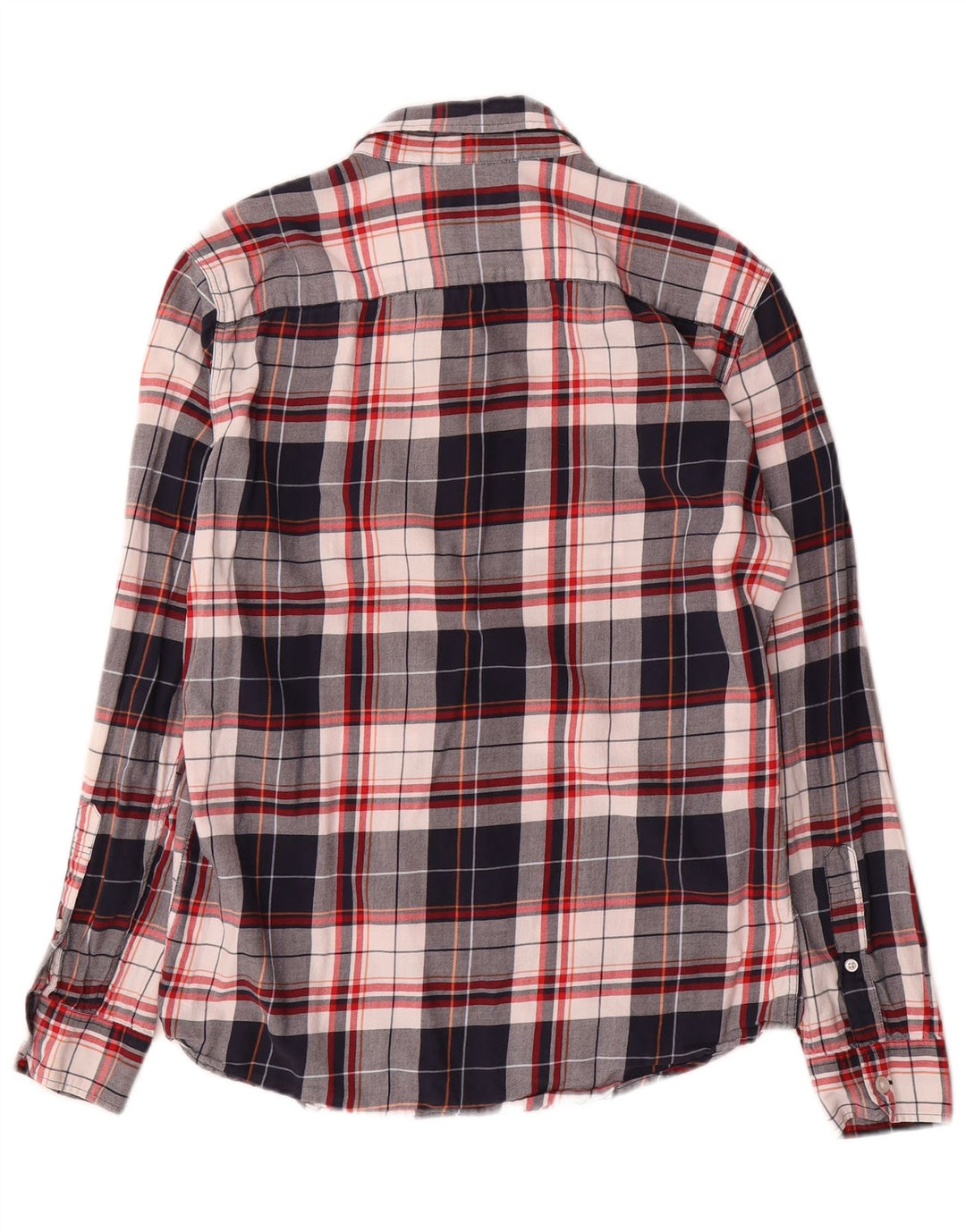 Camicia slim fit da uomo Jack Wills piccola in cotone a quadri blu navy