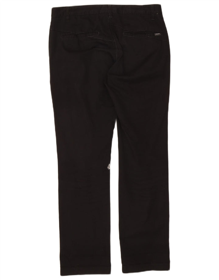 Pantaloni chino dritti da uomo Volcom W32 L31 neri
